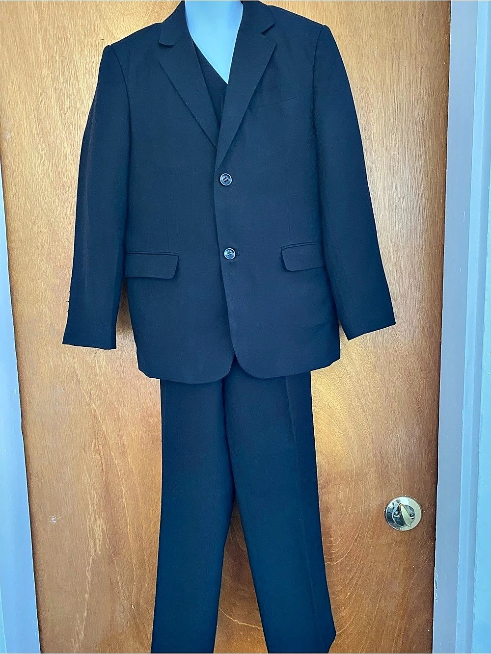 Alberto Danelli  Boys' Black Three-Piece Suit Set